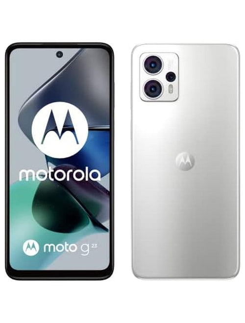 Celular Motorola Moto G23 128GB/8GB Ram Plateado - 6.5 pulgadas HD+