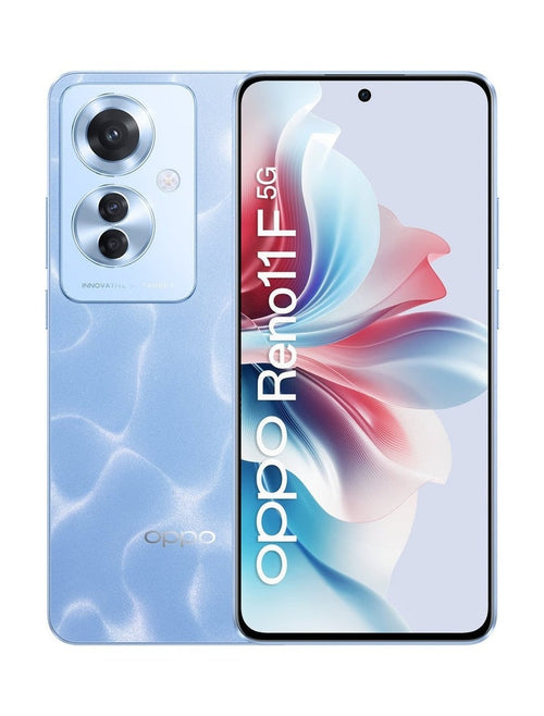 Celular OPPO Reno11 F 5G: Elegancia y Potencia - Azul Oceano