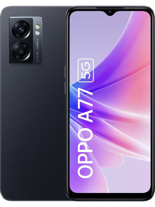 Celular Oppo A77 5G 128GB / 6GB RAM - Color Negro