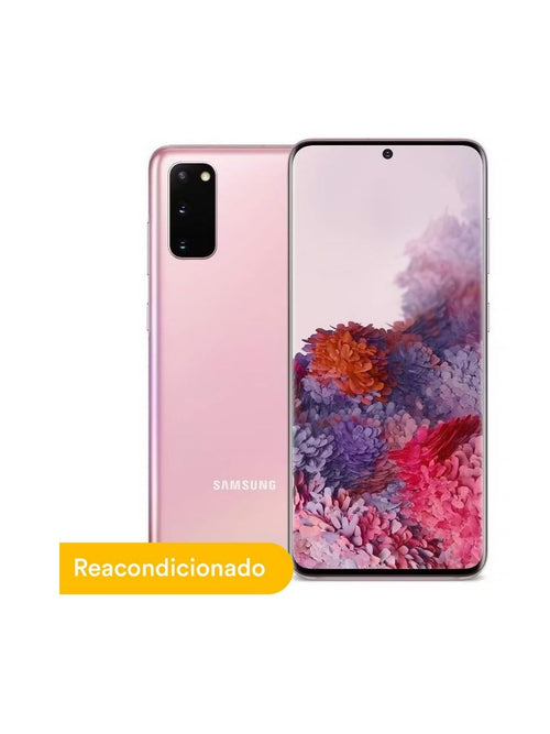 Celular Reacondicionado Samsung Galaxy S20 5G 128GB/12GB RAM Rosa Nubes