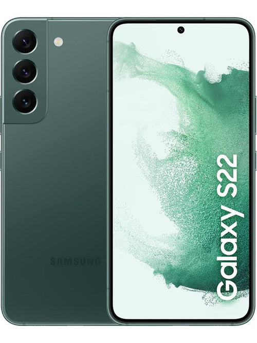 Celular Reacondicionado Samsung Galaxy S22 de 256GB Verde.