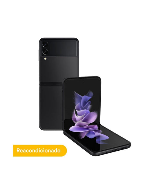 Celular Reacondicionado Samsung Galaxy Z Flip 3 5G 128GB/8GB RAM Phantom Black