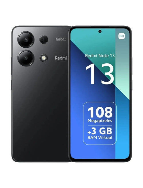 Celular Redmi Note 13 128GB/6GB Ram - Negro
