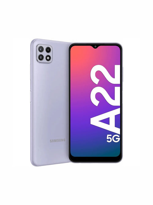 Celular Samsung Galaxy A22 5G 128GB/ 4GB RAM 48MPX Dual SIM Reacondicionado - Violeta