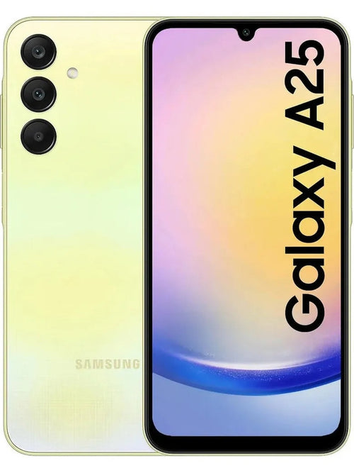Celular Samsung Galaxy A25 5G 128GB/6GB Ram - Amarillo Nuevo Modelo 2024!!