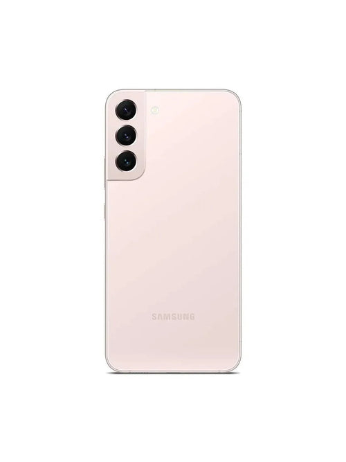 Celular Samsung Galaxy S22 de 256GB Oro rosado.