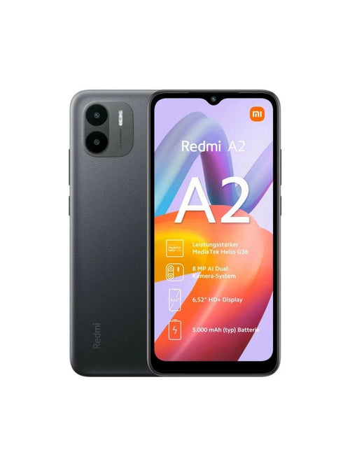 Celular Xiaomi Redmi A2 Dual Sim 32 GB 2 GB RAM- Negro