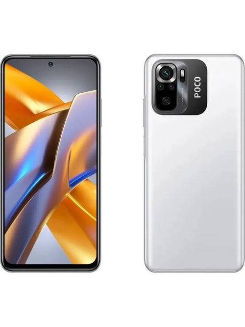 Celular Xioami Poco M5s 128GB/4GB RAM - Camara 64MPX - Blanco