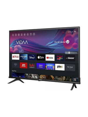 Hisense Serie A4 40 Pulgadas Clase FHD Smart Android TV con DTS Virtual X, Modos de Juego y Deportes, Chromecast Integrado, compatibilidad con Alexa 40A4H, Nuevo Modelo 2022 Negro
