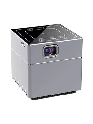 Proyector Portatil CUBE MINI con Smart TV, Netflix, Youtube, Apps Android HDMI - Bateria 2 horas