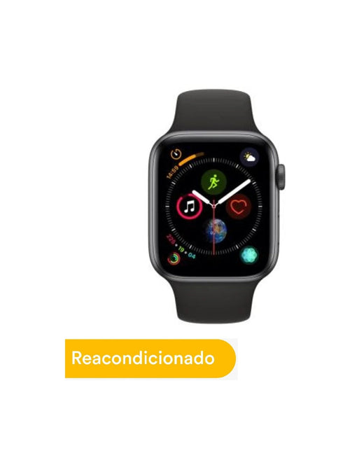 Reloj Reacondicionado Apple Watch Serie 4 44mm Version GPS+CEL - Negro
