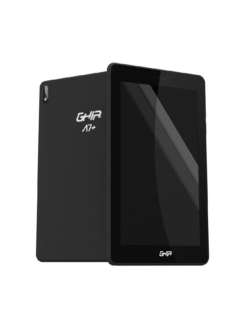 Tablet Ghia A7 Plus 16GB/2GB RAM 7 Pulg Android 10 Go Edition, BT 4.0 - Color Negro