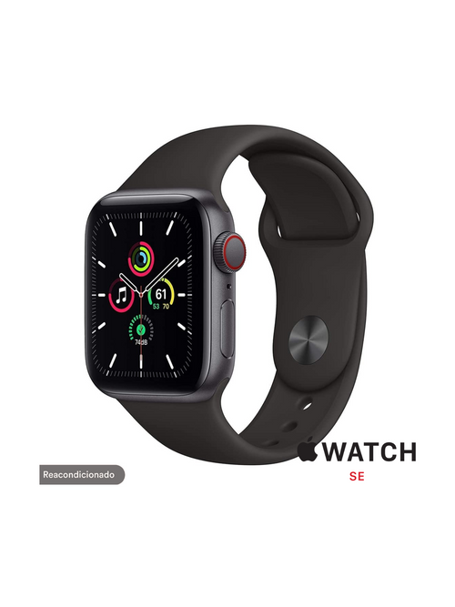 Reloj inteligente Apple Watch SE 44mm - Gris Espacial Reacondicionado Excelente