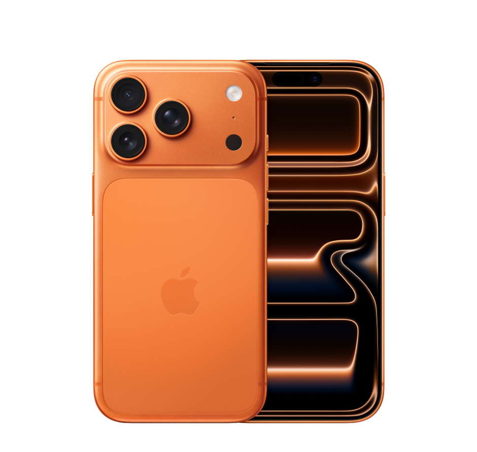 Apple iPhone 17 Pro en naranja cósmico